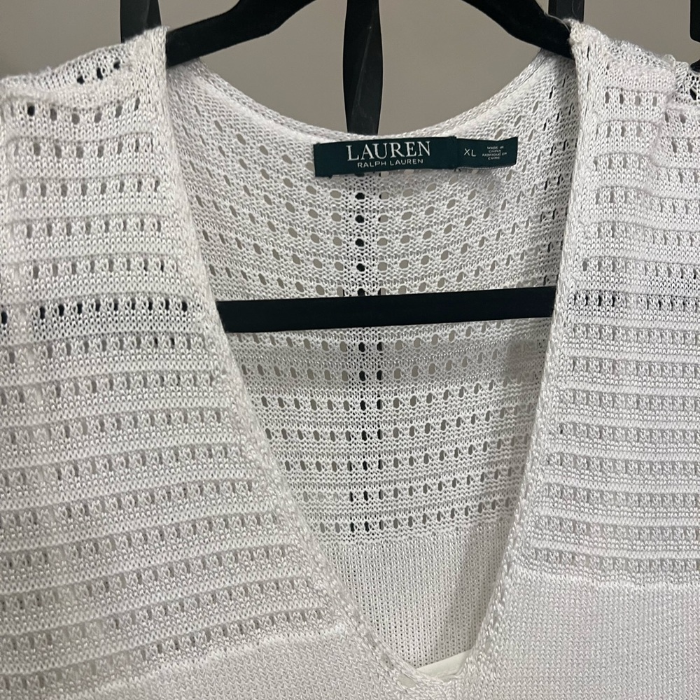 NWOT Ralph Lauren White Dress - Picture 3 of 11